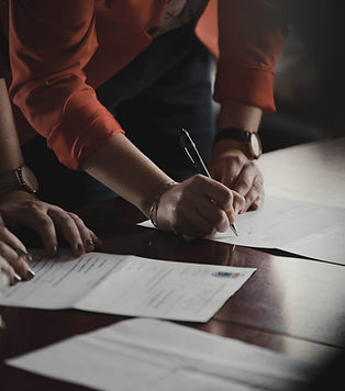 Signing Important Documents