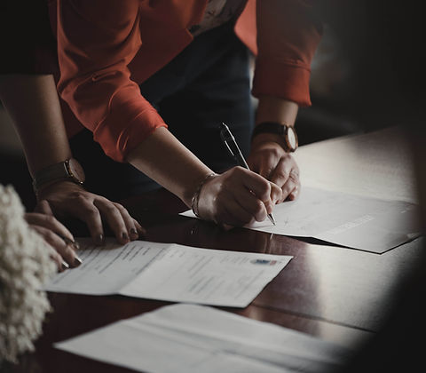 Signing a Contract