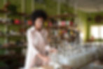 Woman in Eco Store