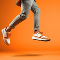 Jumping in Sneakers