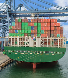 Cargo Ship Docking