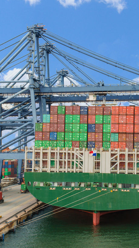 <img src="image.png" alt="Ship With Containers">