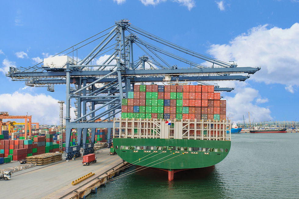 Covered in all African ports.