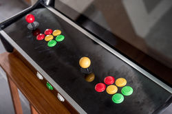 Colorful Joysticks and Buttons
