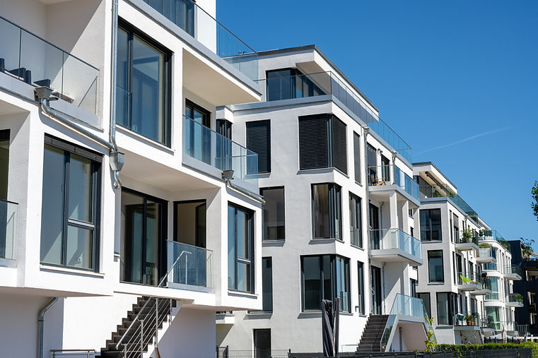 Case a schiera moderne