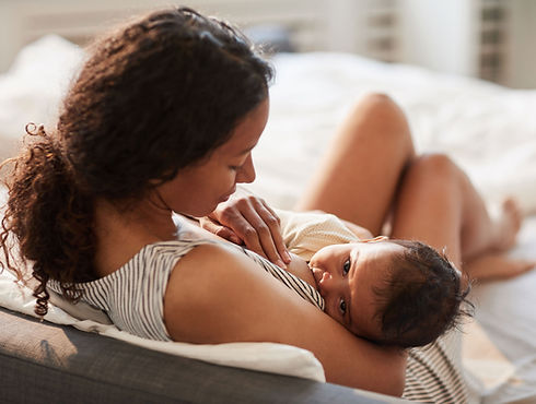 Mother Breastfeeding Baby