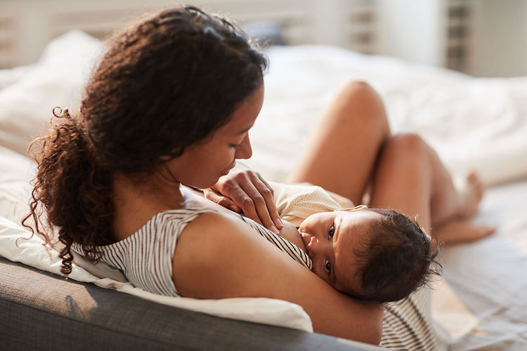 Mother Breastfeeding Baby