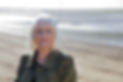 Lifestyle, Senior woman on the beach looking at the camera