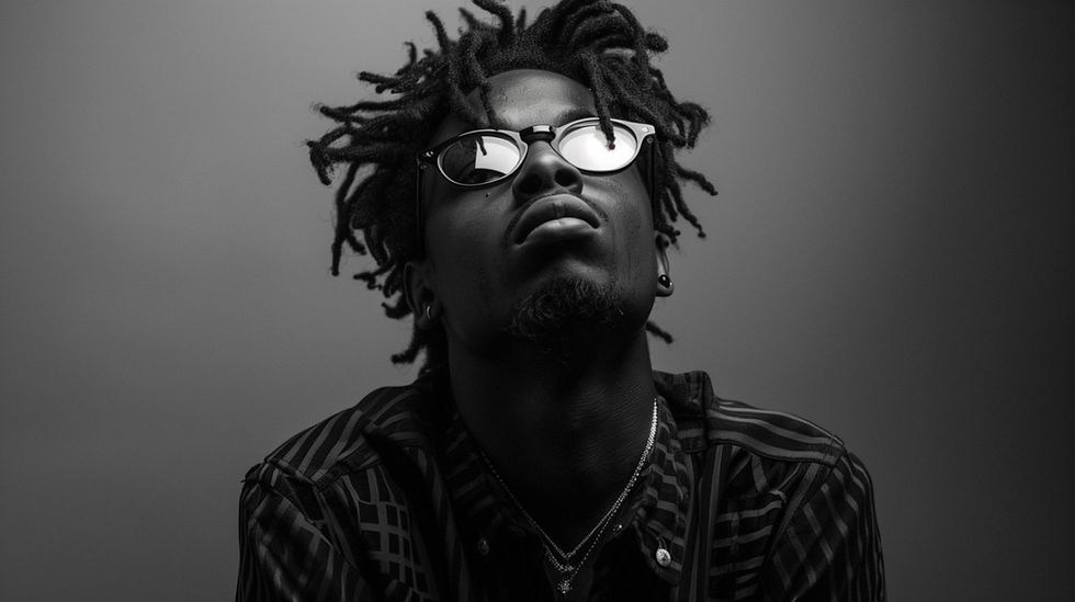 Stylish Black Portrait