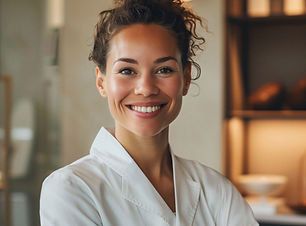 Femme professionnelle souriante