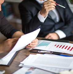 Reviewing Reports at Desk