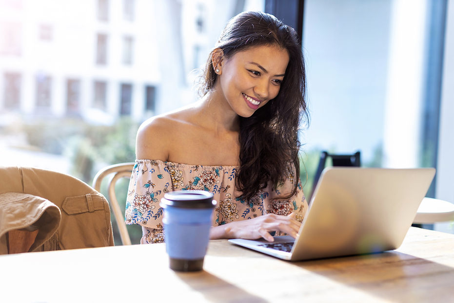 Laptop and Coffee