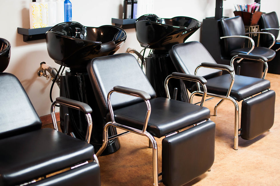Salon Chairs Setup