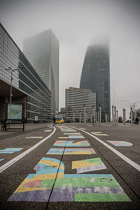 Graffiti on Road