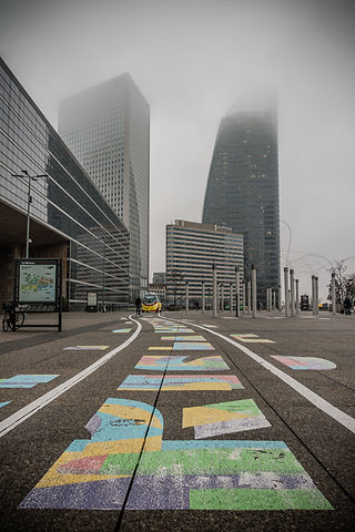 Graffiti on Road
