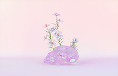 宝石と花