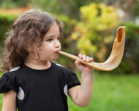 Blowing a Horn
