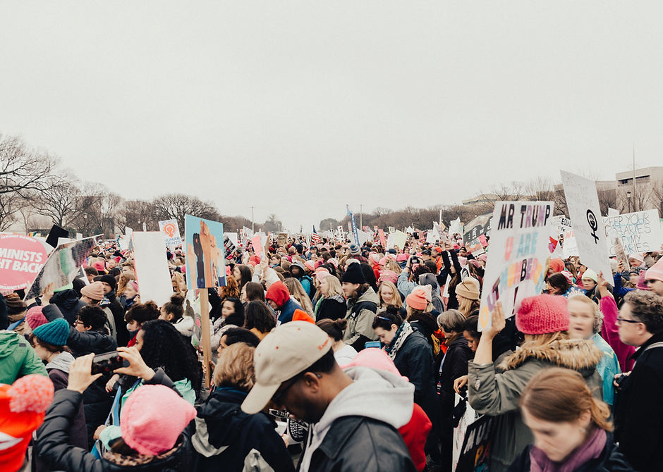Crowd Protesting