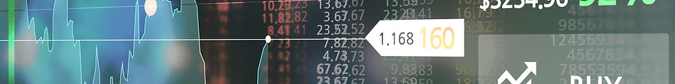 Gráficos comerciales en el monitor de la computadora
