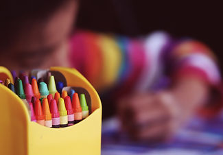 Crayons In Focus