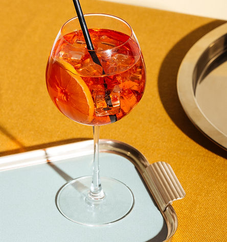 Cocktail estivo all'arancia