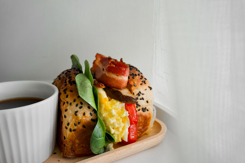 Egg and Ham Sandwich