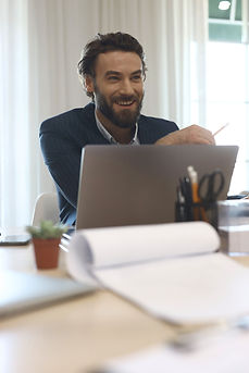 Homme d'affaires Sourire