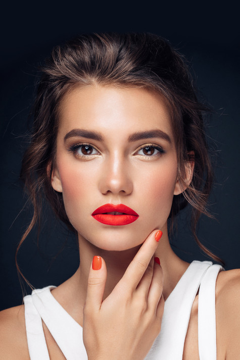 Roter Lippenstift