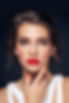 Roter Lippenstift