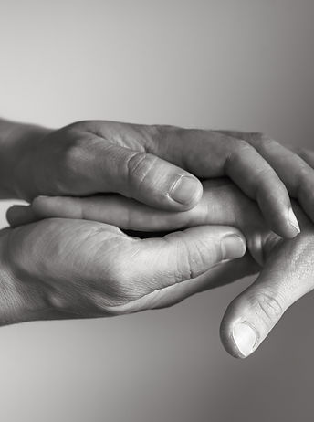 Hands Offering Support