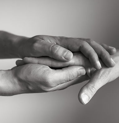 Hands Offering Support