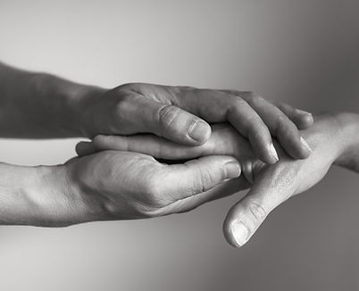 Hands Offering Support