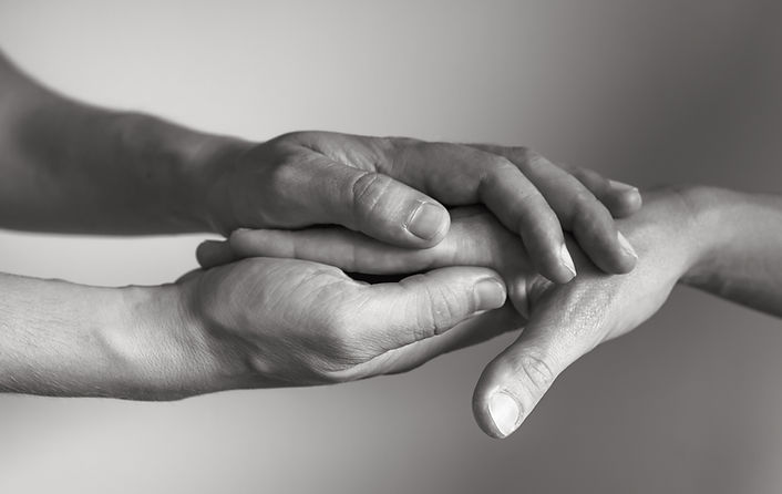 Hands Offering Support