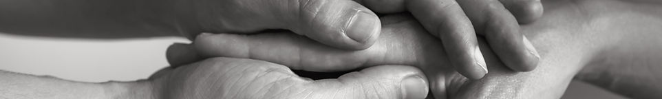 Compassionate hands offering comfort and support