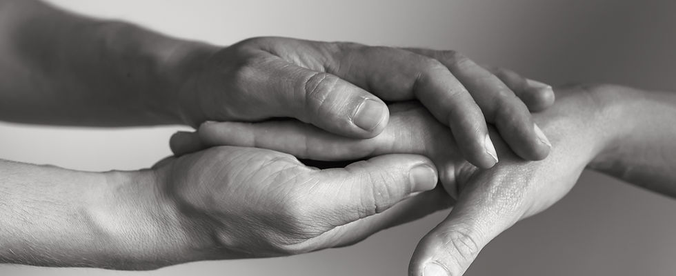 Hands Offering Support