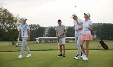 Golfers On Green