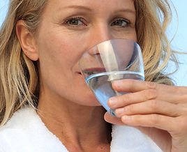 Woman Drinking Water