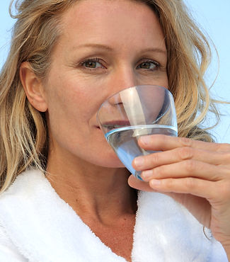 Woman Drinking Water