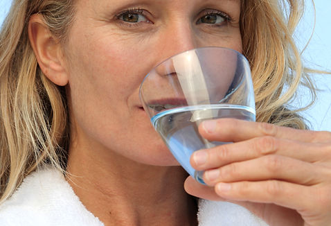 Woman Drinking Water