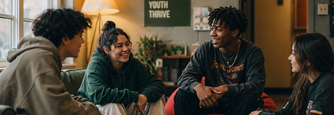 Youth Group Talking