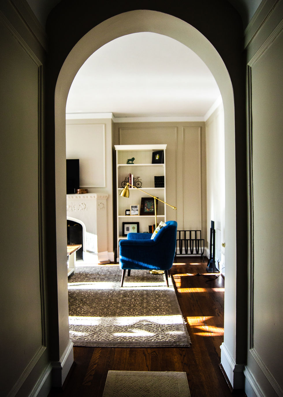Impressive interior of Edinburgh home