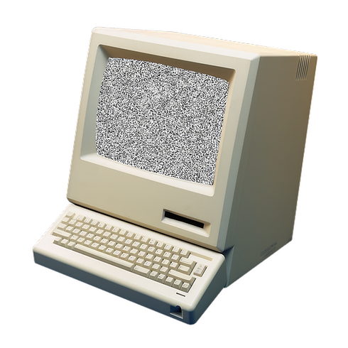 Vintage Computer Screen