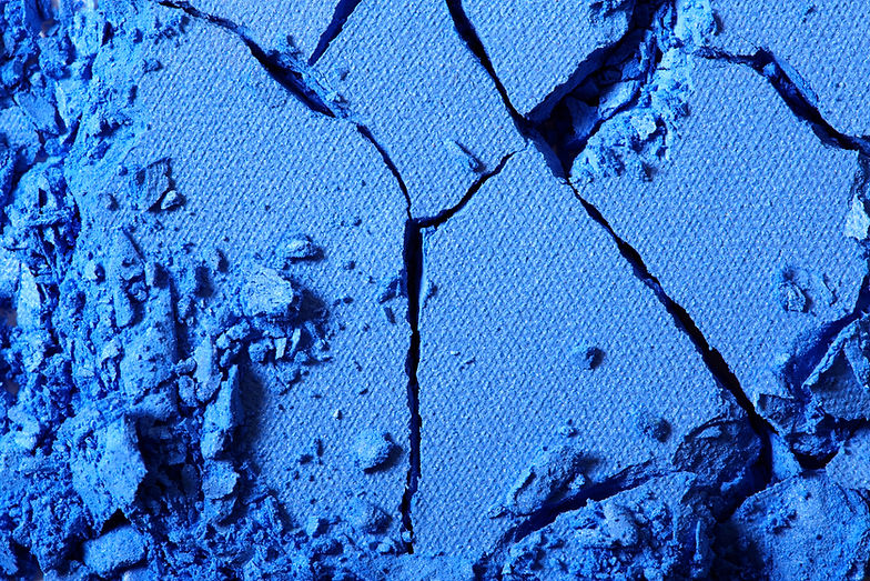 Blue Eyeshadow Powder