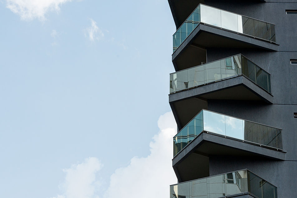 Balcons modernes