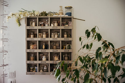 Organized Wall Shelves