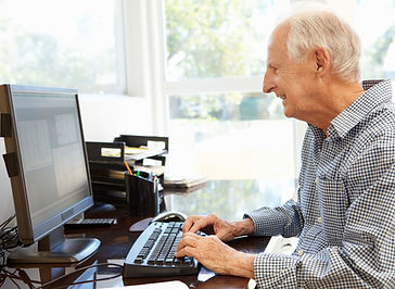 Working on Computer