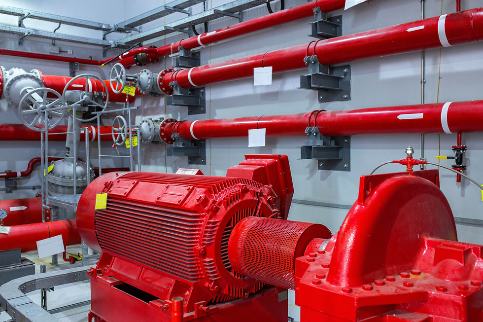 Industrial Pump Room
