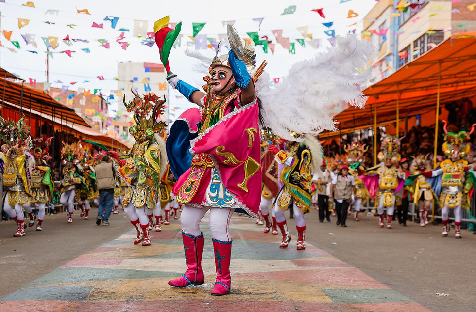 Colorful Dance Parade