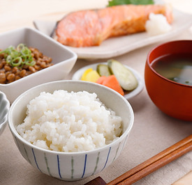 和食の朝ごはん
