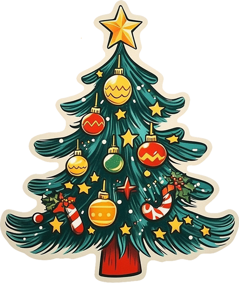 Decorated Christmas Tree